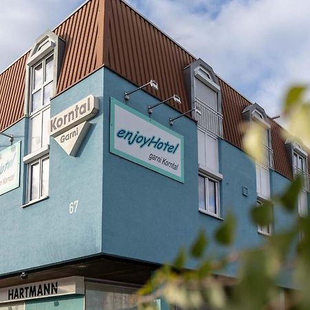 Enjoyhotel Garni Korntal Stuttgart B&B Parkplatz Sprinter Exteriér fotografie