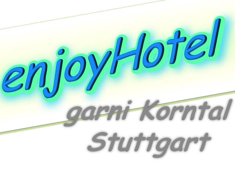 Enjoyhotel Garni Korntal Stuttgart B&B Parkplatz Sprinter Exteriér fotografie