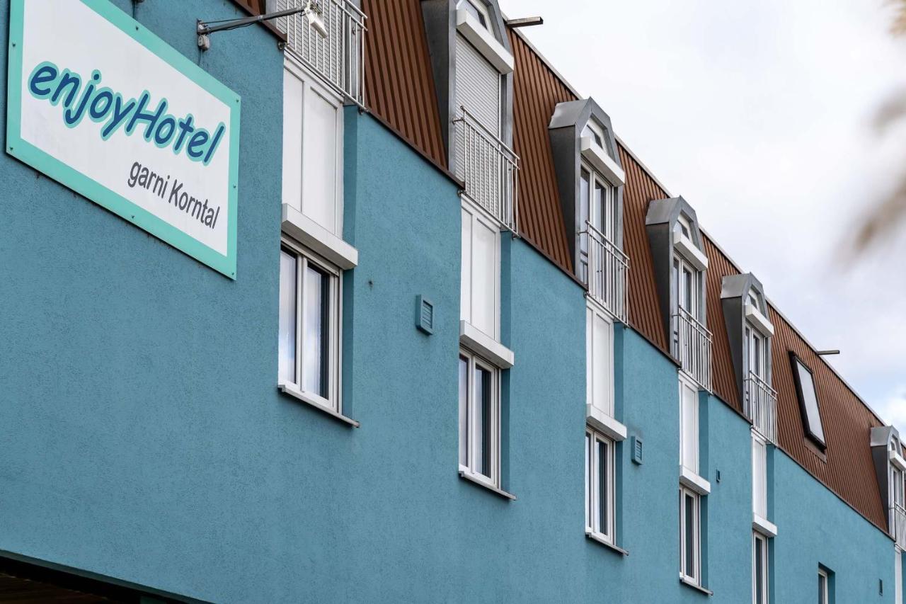 Enjoyhotel Garni Korntal Stuttgart B&B Parkplatz Sprinter Exteriér fotografie